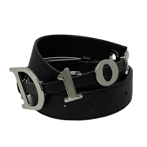 Dior Vintage Logo Belt 